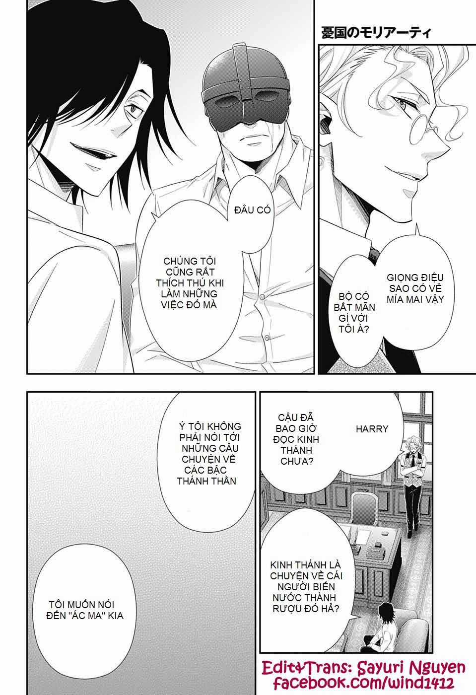 Yukoku No Moriarty - Chapter 37 - Trang 32