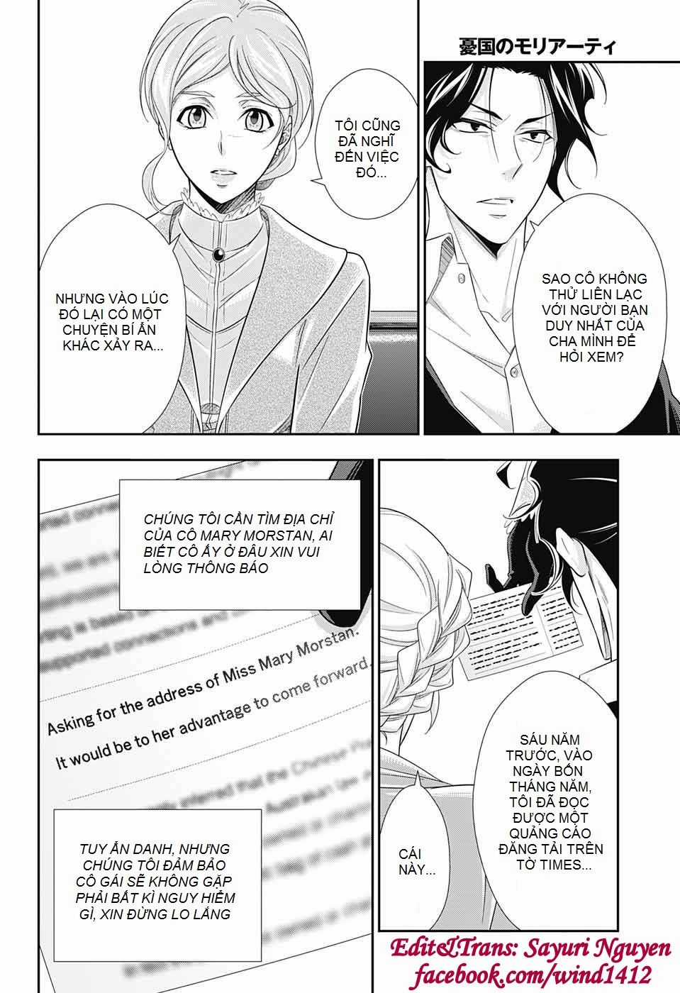 Yukoku No Moriarty - Chapter 40 - Trang 20