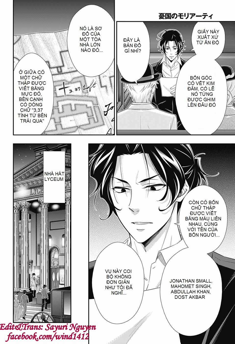 Yukoku No Moriarty - Chapter 40 - Trang 38