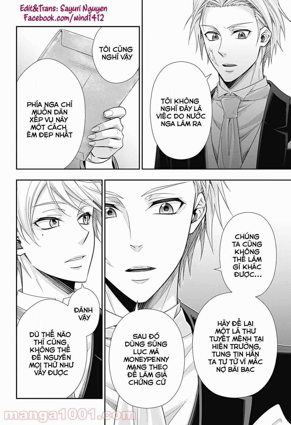 Yukoku No Moriarty - Chapter 57 - Trang 42