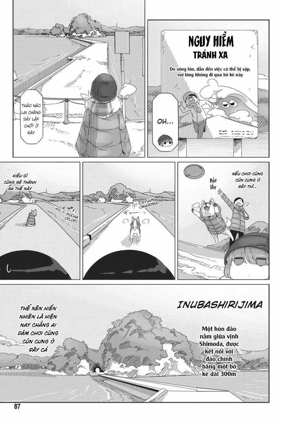 YuruCamp - Chapter 44 - Trang 9