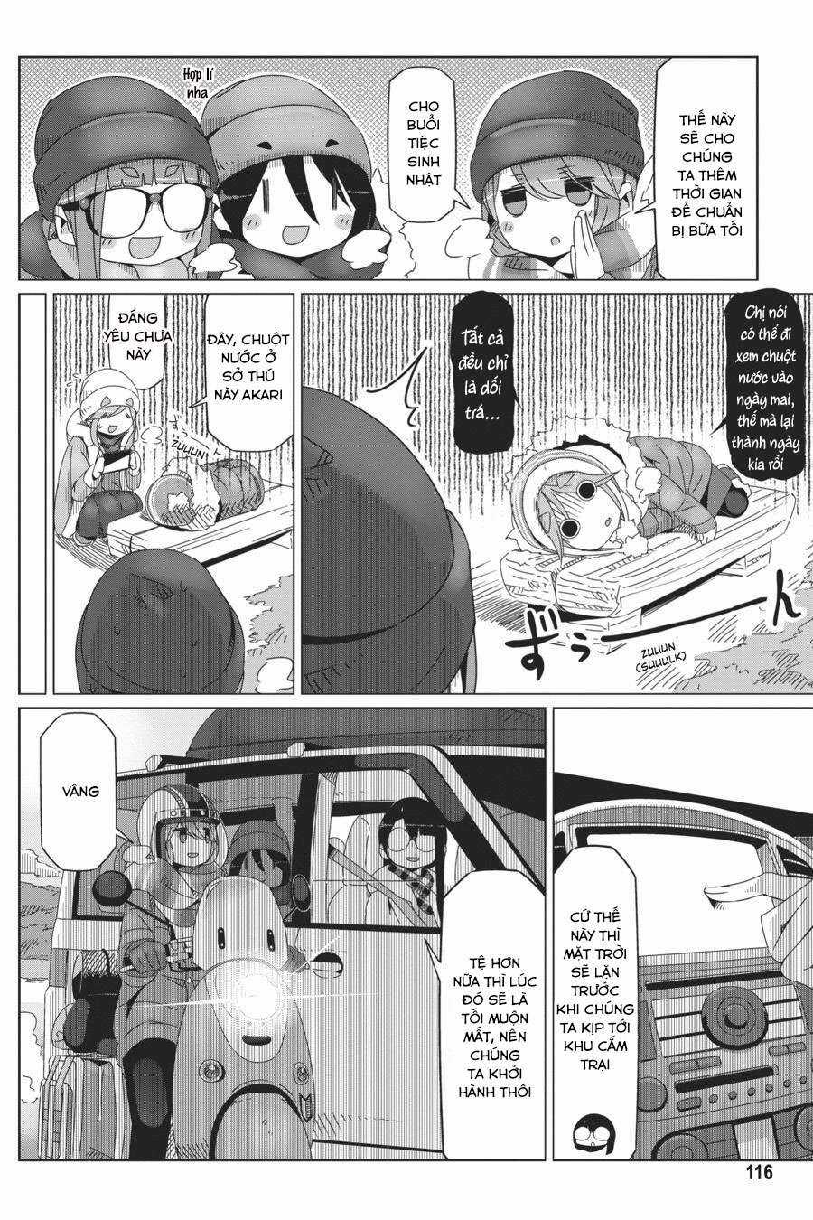 YuruCamp - Chapter 45 - Trang 12