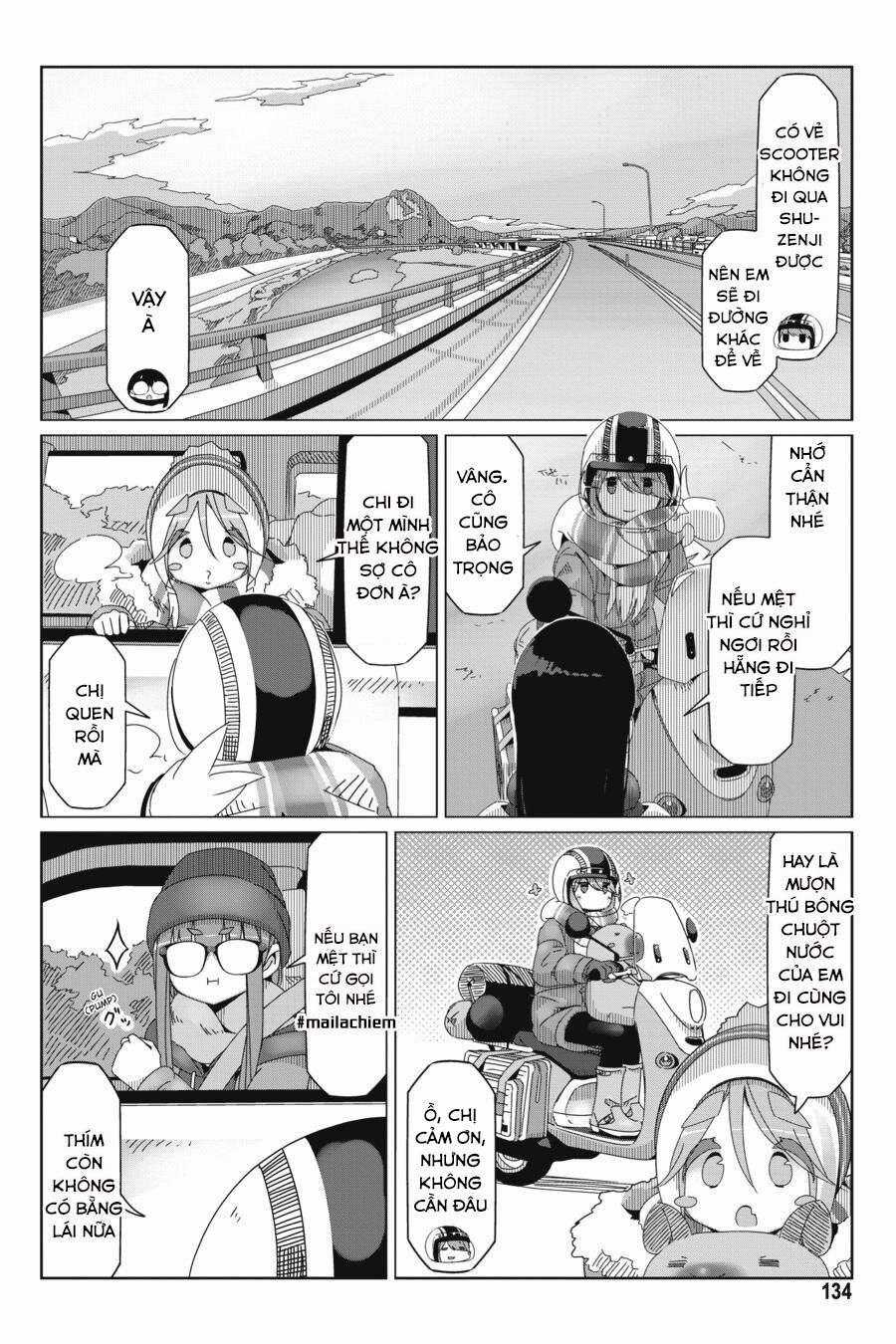 YuruCamp - Chapter 52 - Trang 4