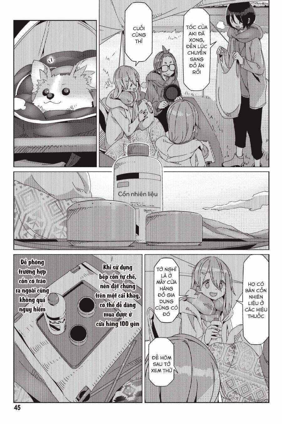 YuruCamp - Chapter 54 - Trang 17
