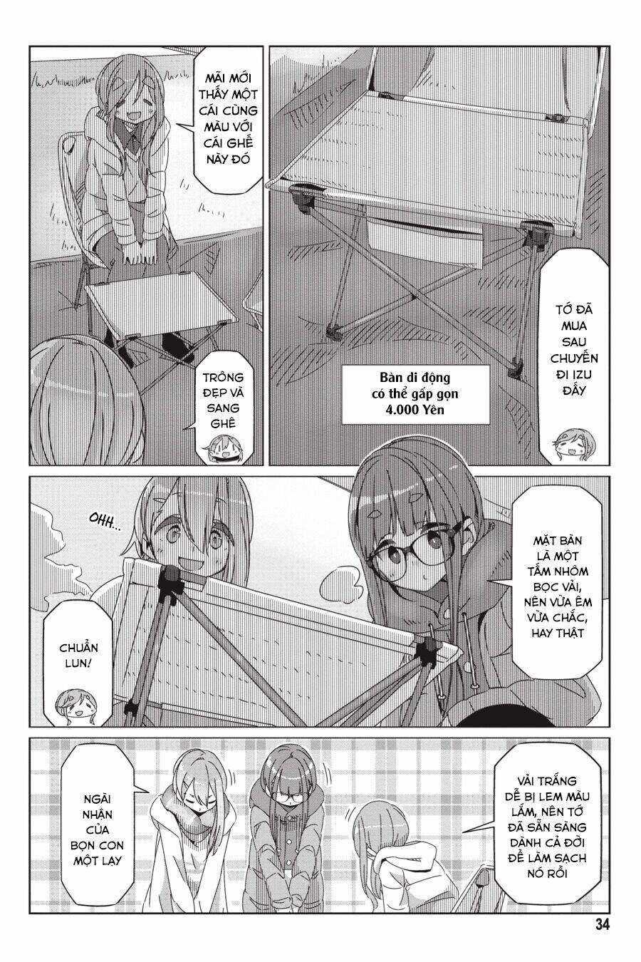 YuruCamp - Chapter 54 - Trang 6