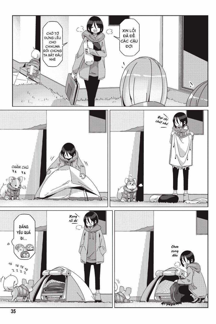 YuruCamp - Chapter 54 - Trang 7