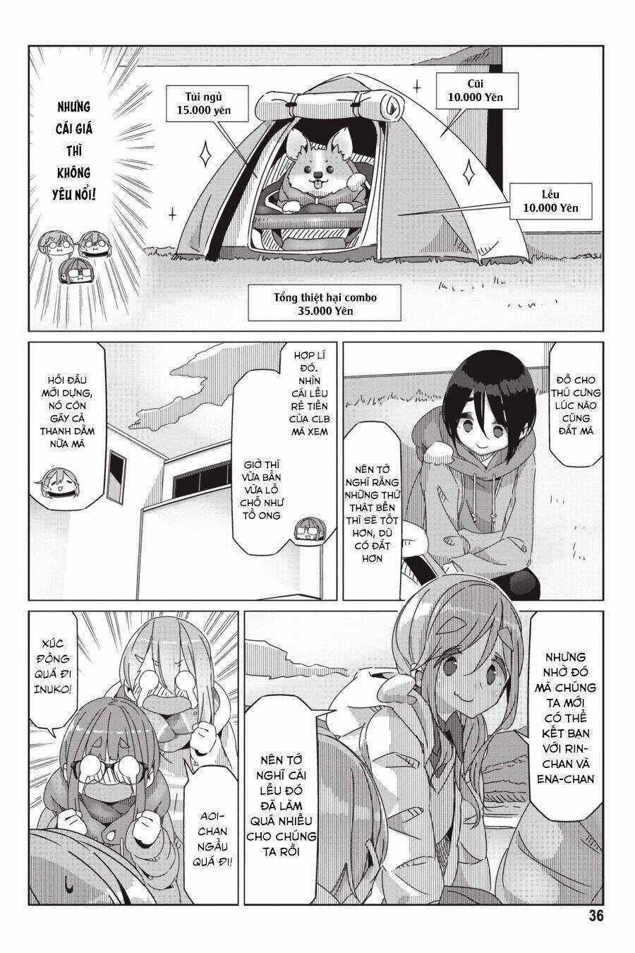 YuruCamp - Chapter 54 - Trang 8