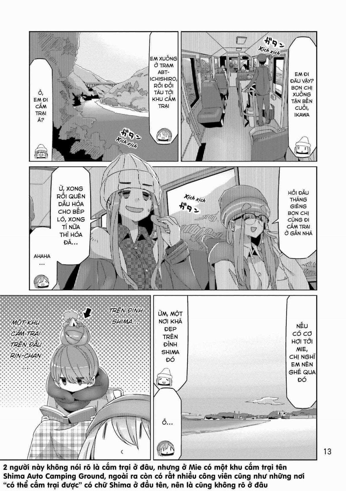 YuruCamp - Chapter 58 - Trang 16