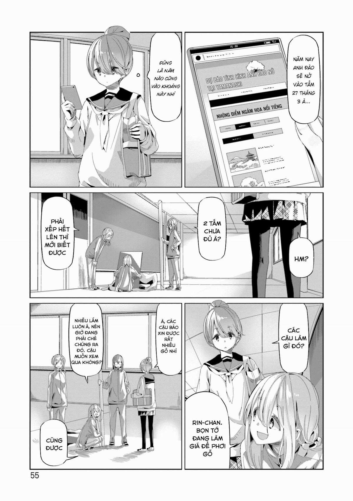 YuruCamp - Chapter 66 - Trang 3