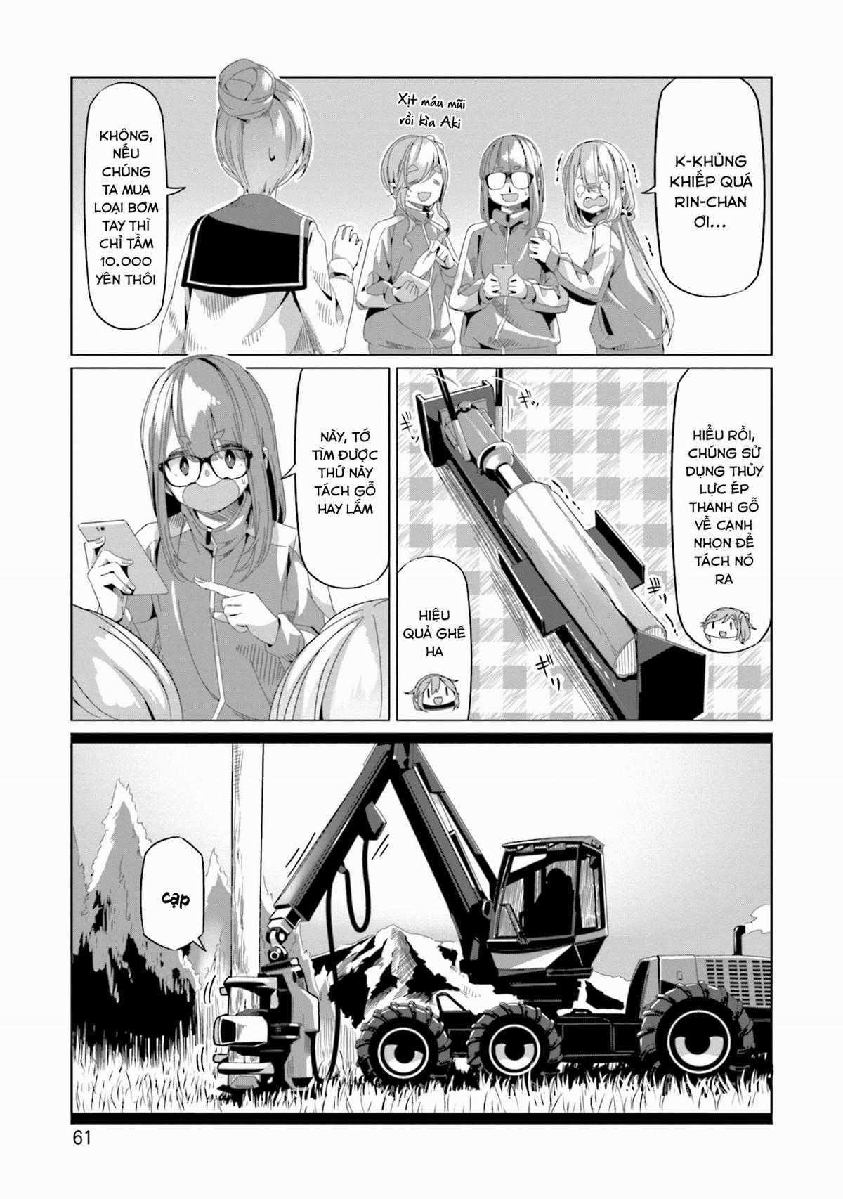 YuruCamp - Chapter 66 - Trang 9