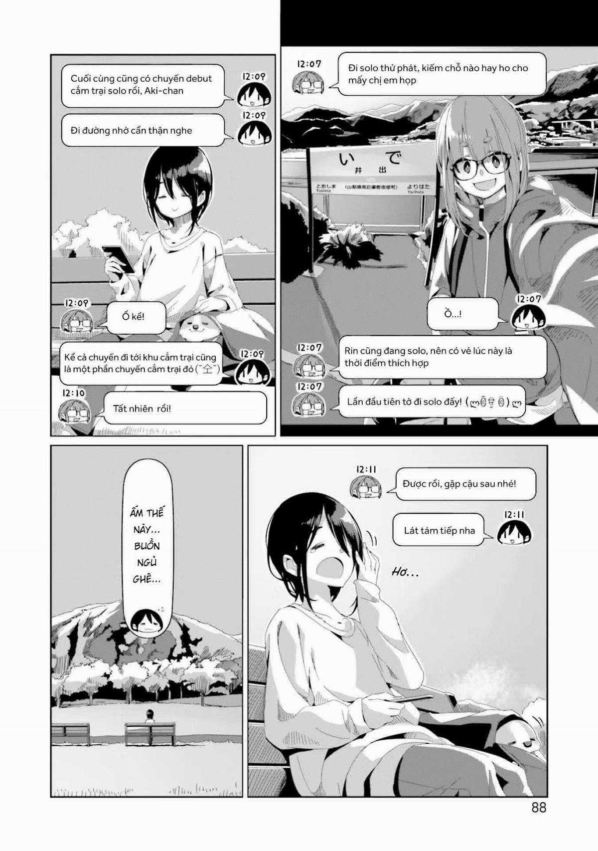 YuruCamp - Chapter 73 - Trang 11