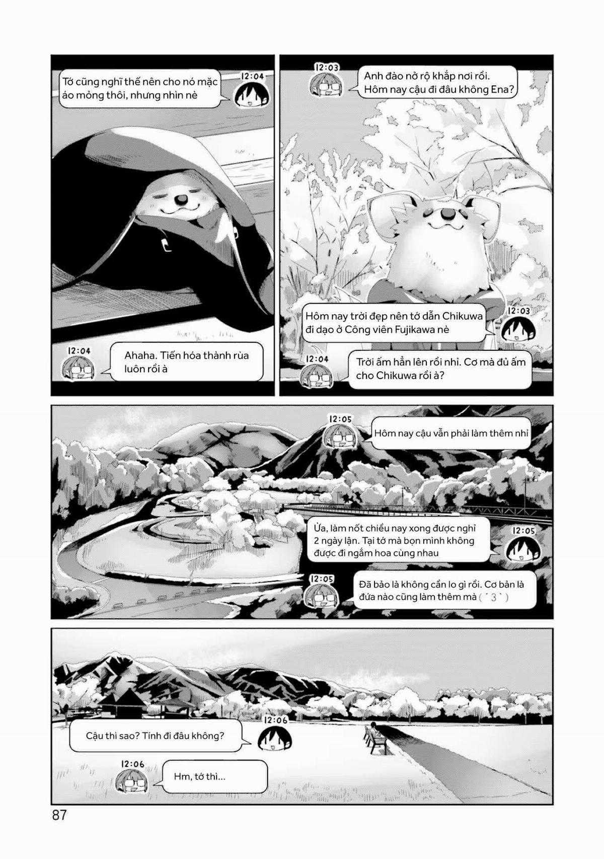 YuruCamp - Chapter 73 - Trang 10