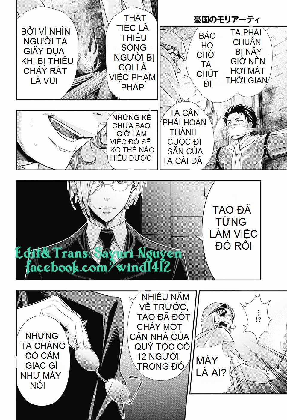 Yuukoku no Moriarty - Chapter 11 - Trang 27