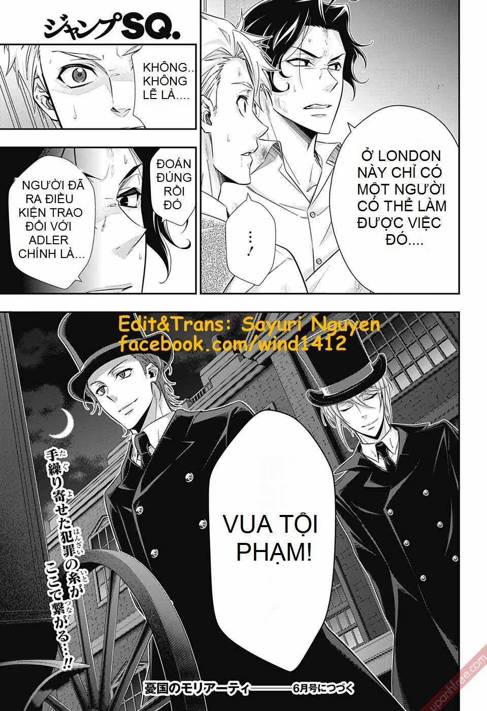 Yuukoku no Moriarty - Chapter 21 - Trang 45