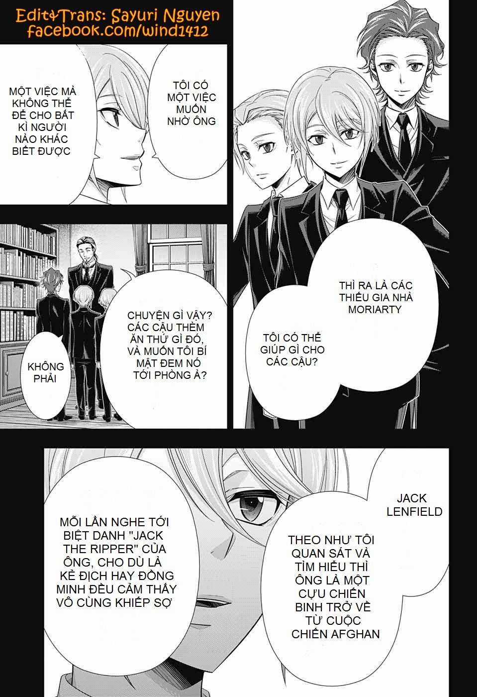 Yuukoku no Moriarty - Chapter 25 - Trang 11