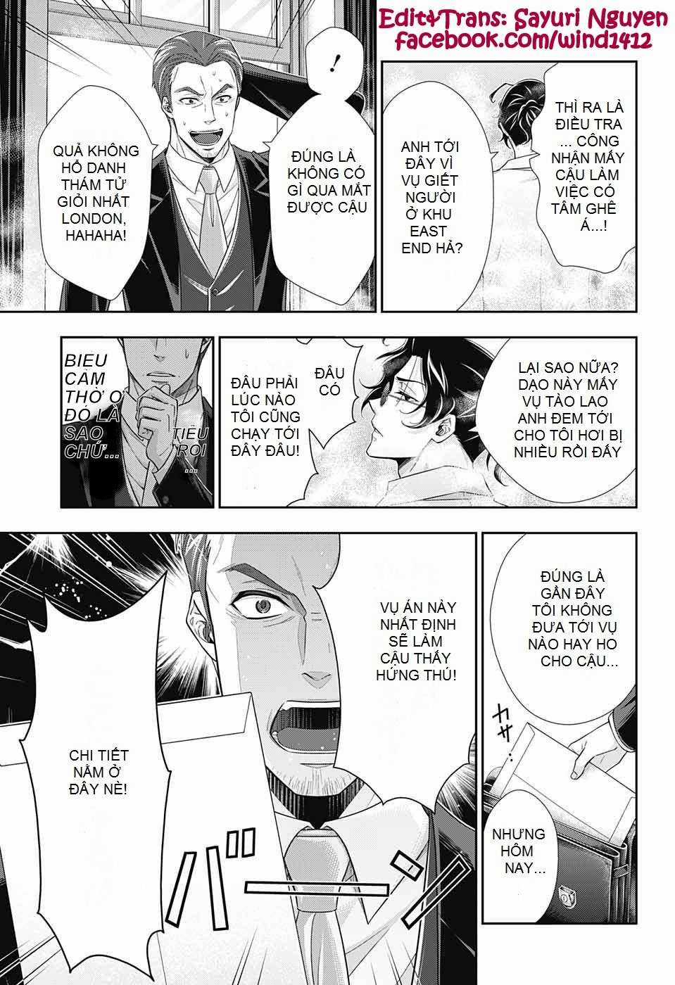 Yuukoku no Moriarty - Chapter 25 - Trang 33