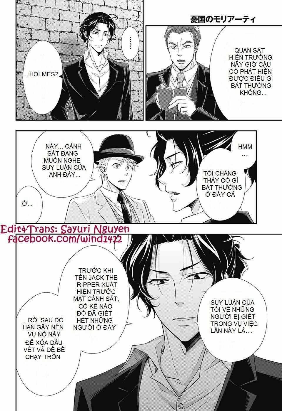 Yuukoku no Moriarty - Chapter 28 - Trang 33