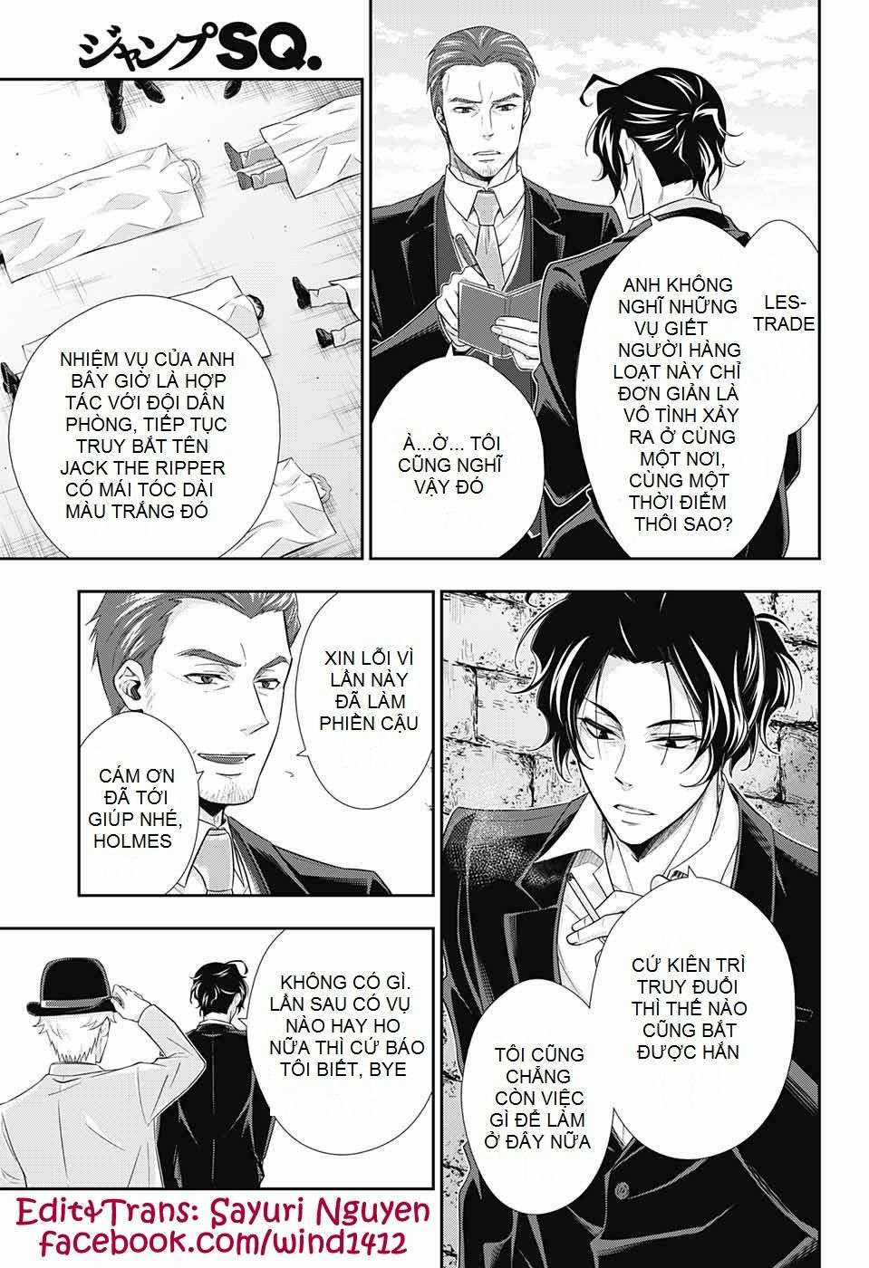 Yuukoku no Moriarty - Chapter 28 - Trang 34