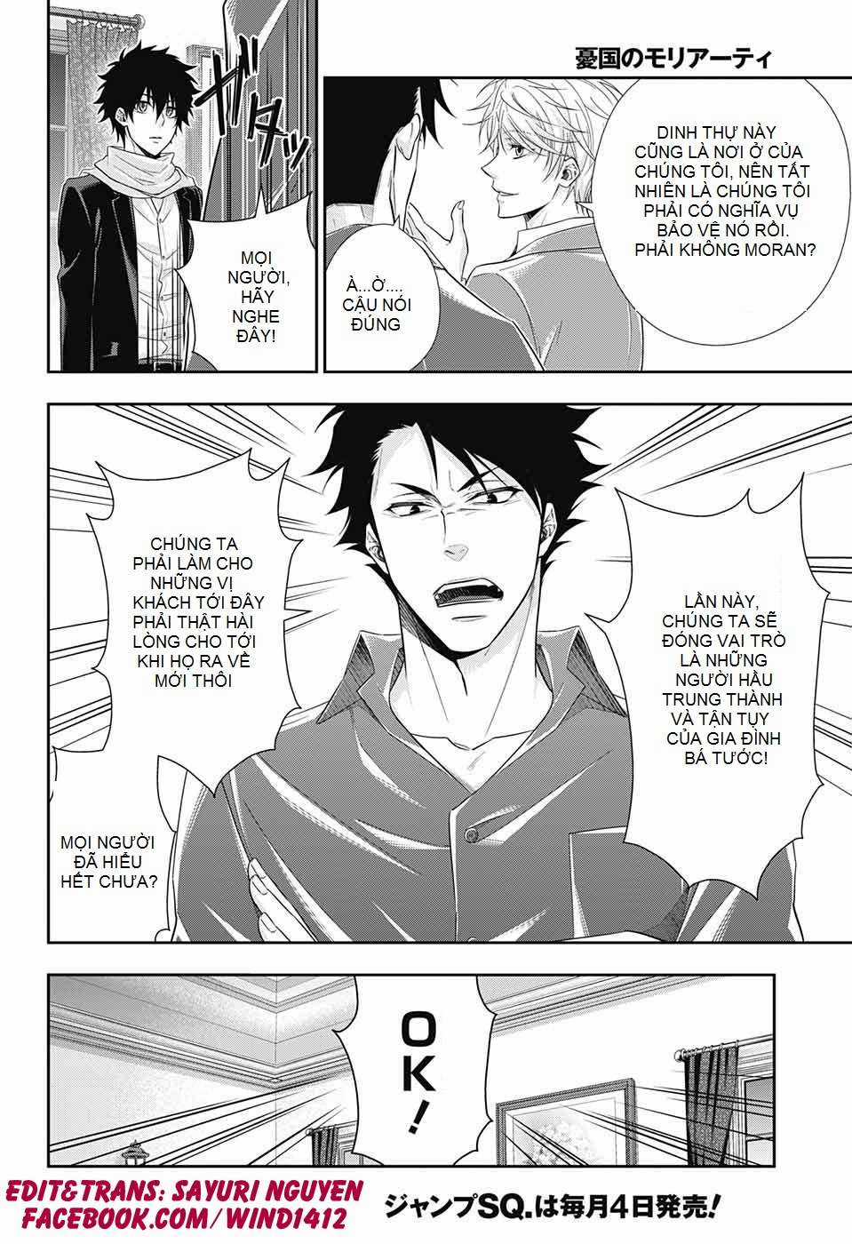 Yuukoku no Moriarty - Chapter 32 - Trang 9