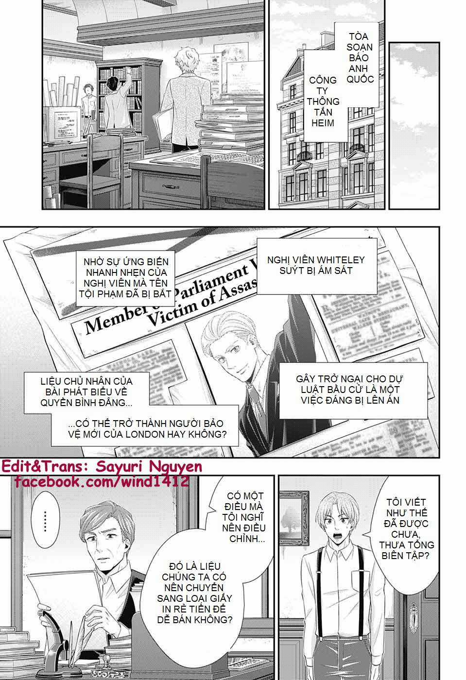 Yuukoku no Moriarty - Chapter 35 - Trang 4