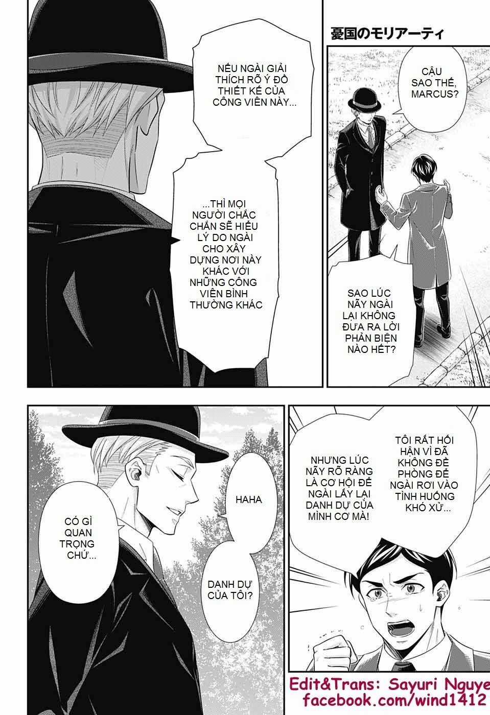 Yuukoku no Moriarty - Chapter 36 - Trang 31
