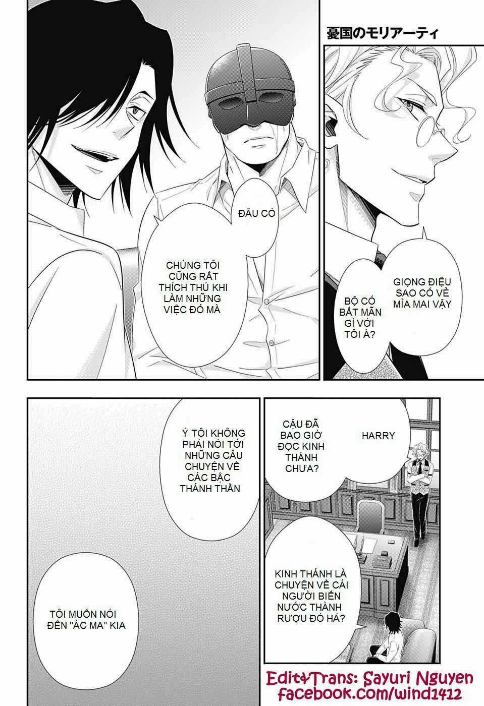 Yuukoku no Moriarty - Chapter 37 - Trang 32