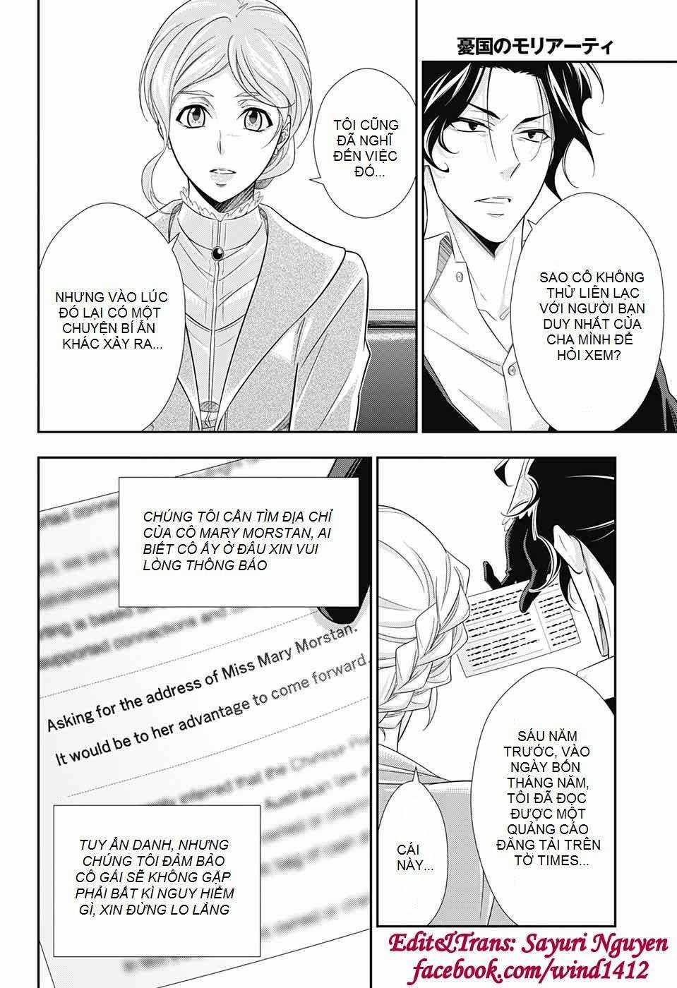 Yuukoku no Moriarty - Chapter 40 - Trang 20
