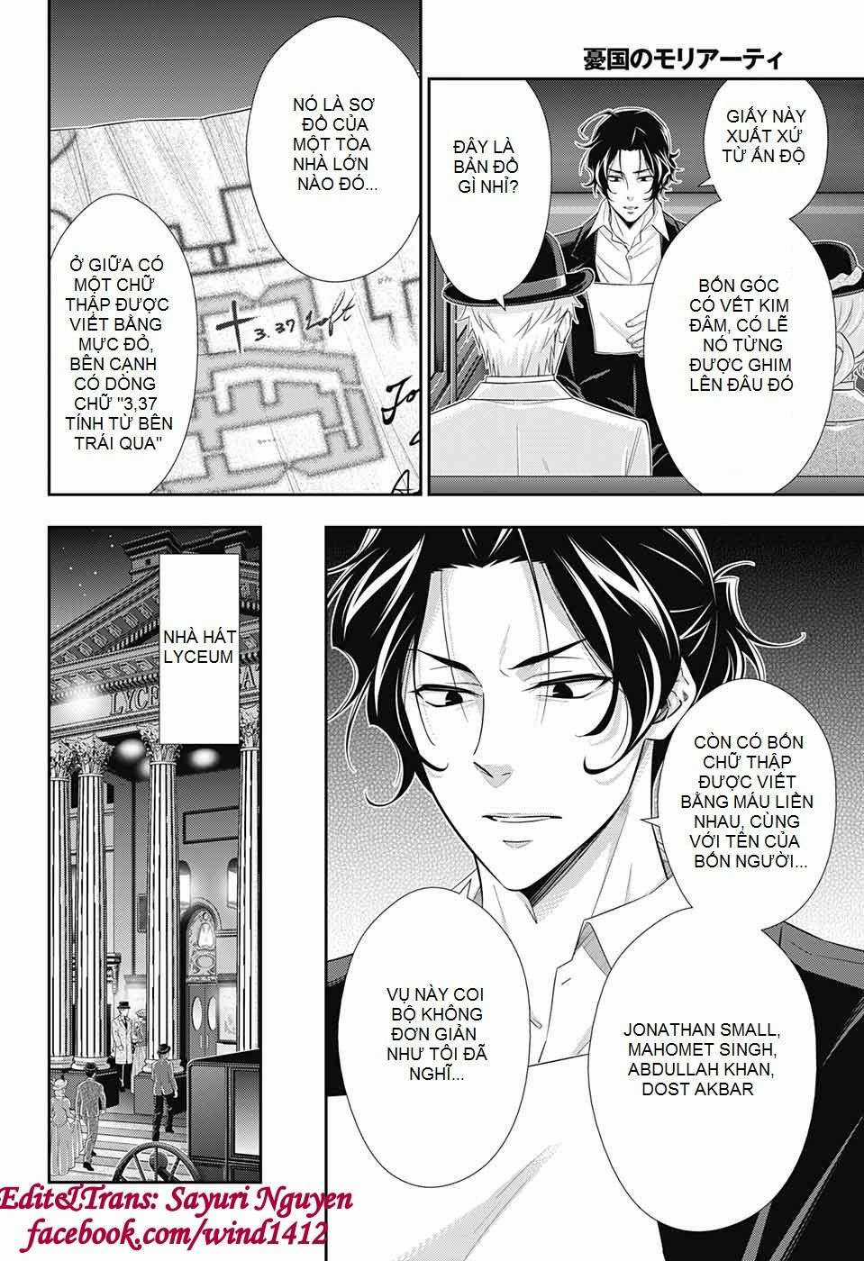 Yuukoku no Moriarty - Chapter 40 - Trang 38