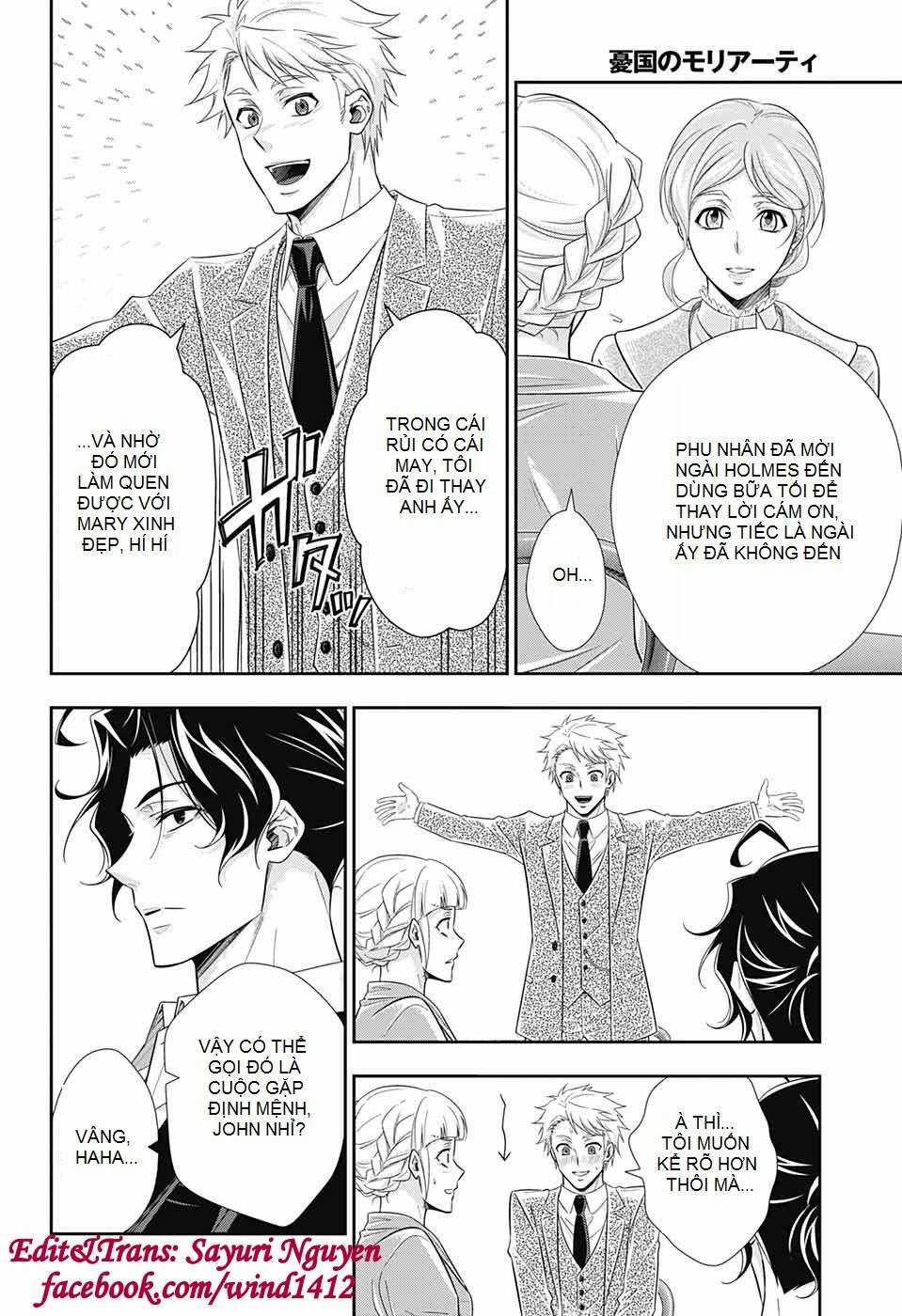 Yuukoku no Moriarty - Chapter 40 - Trang 10