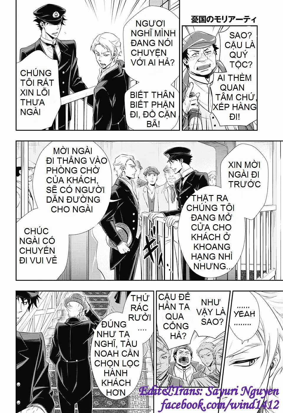 Yuukoku no Moriarty - Chapter 5 - Trang 18