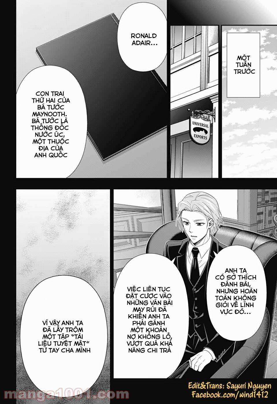 Yuukoku no Moriarty - Chapter 57 - Trang 12