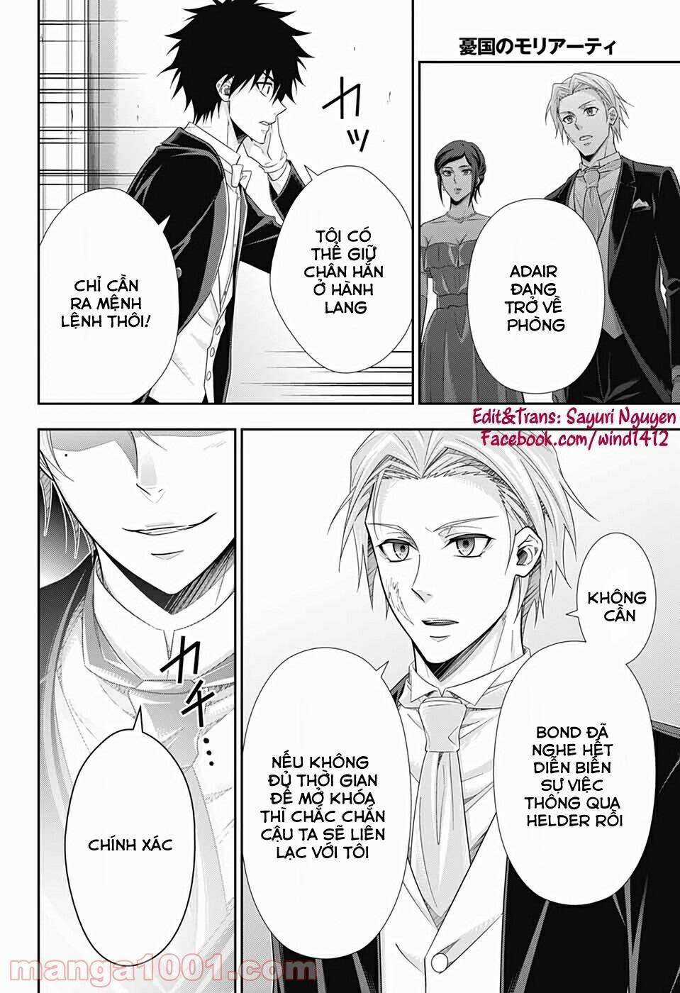 Yuukoku no Moriarty - Chapter 57 - Trang 34