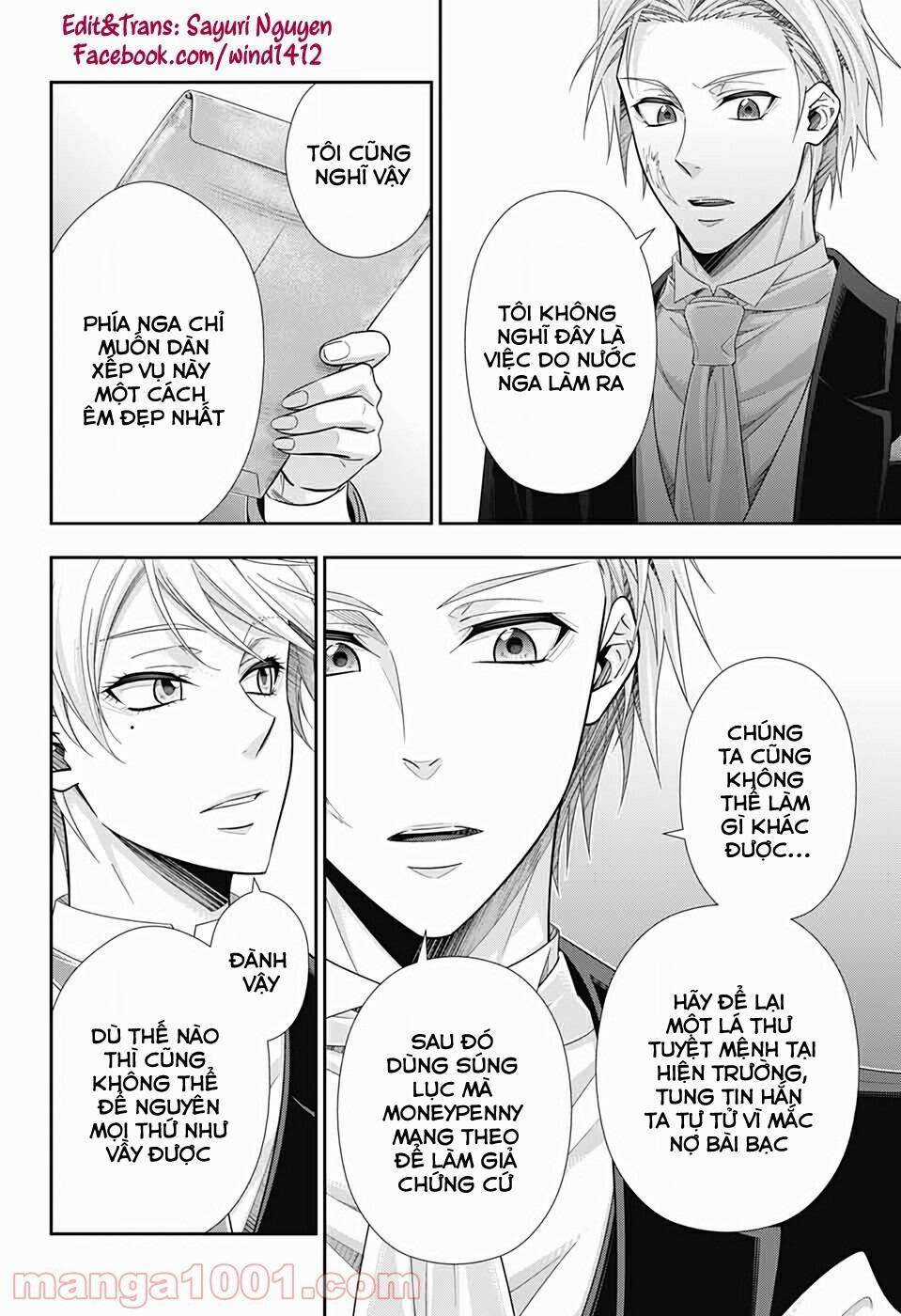 Yuukoku no Moriarty - Chapter 57 - Trang 42