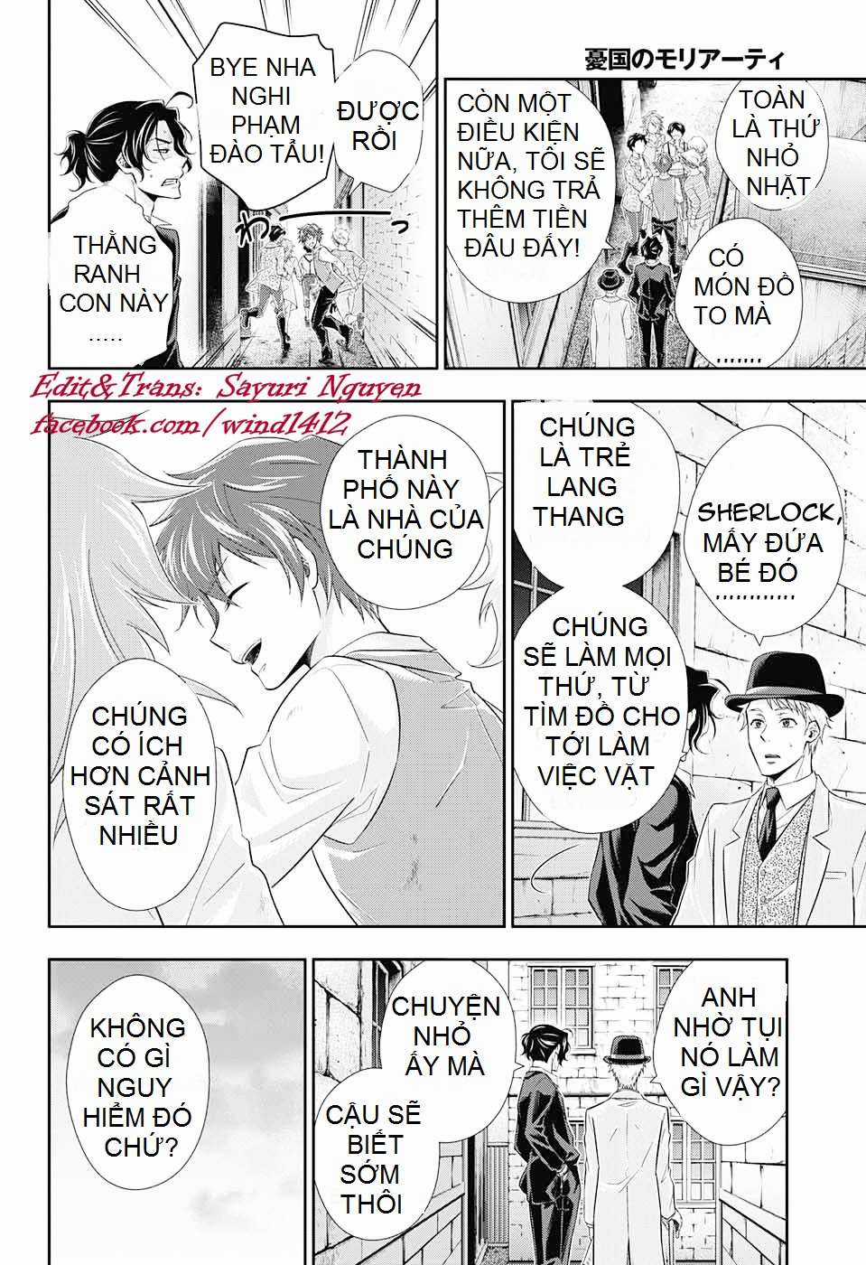 Yuukoku no Moriarty - Chapter 8 - Trang 34