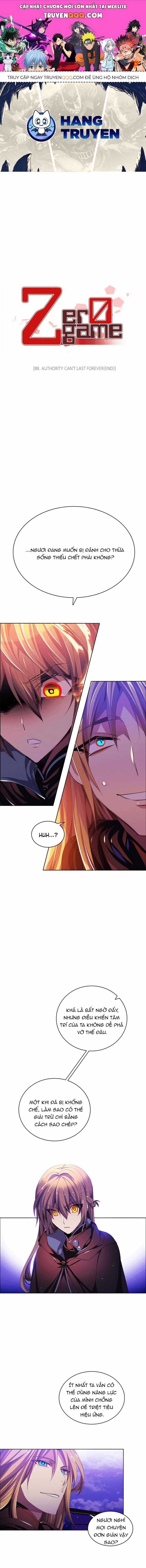 Zero Game - Chương 88 - Trang 1