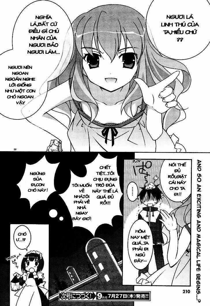 Zero No Tsukaima! - Chapter 1 - Trang 35