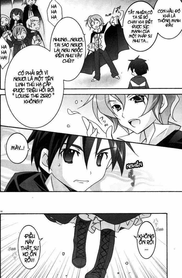 Zero No Tsukaima! - Chapter 3 - Trang 21