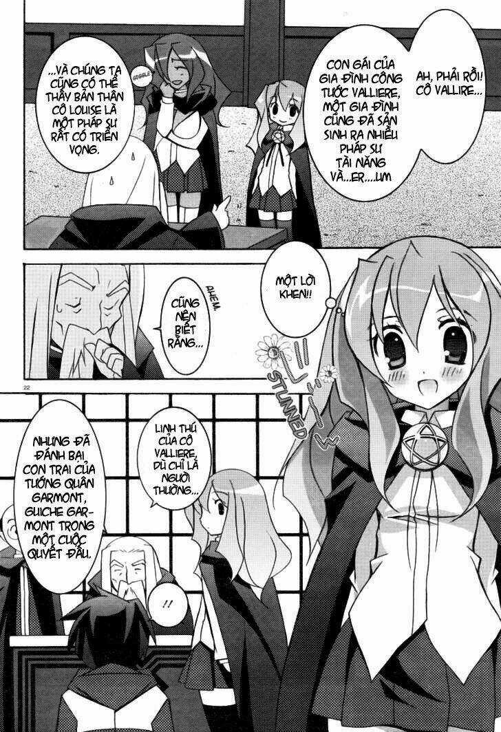 Zero No Tsukaima! - Chapter 7 - Trang 22